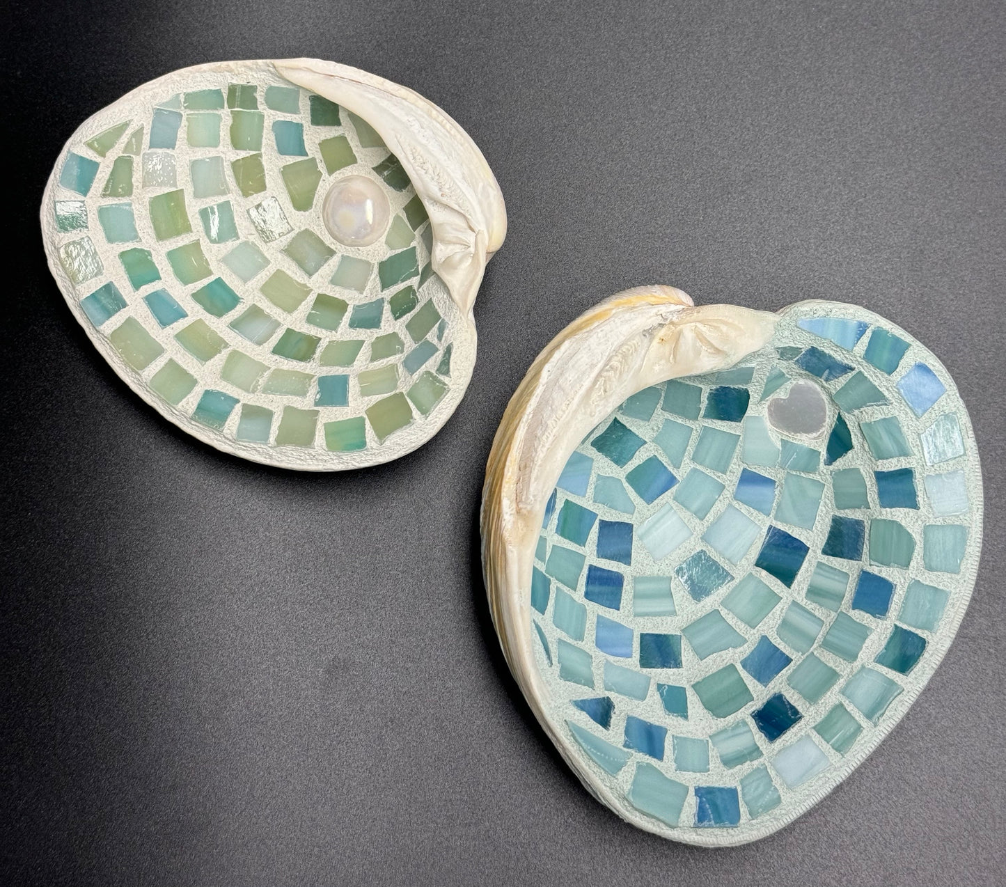 MOSAIC CLAMS by Kelsie Hornby