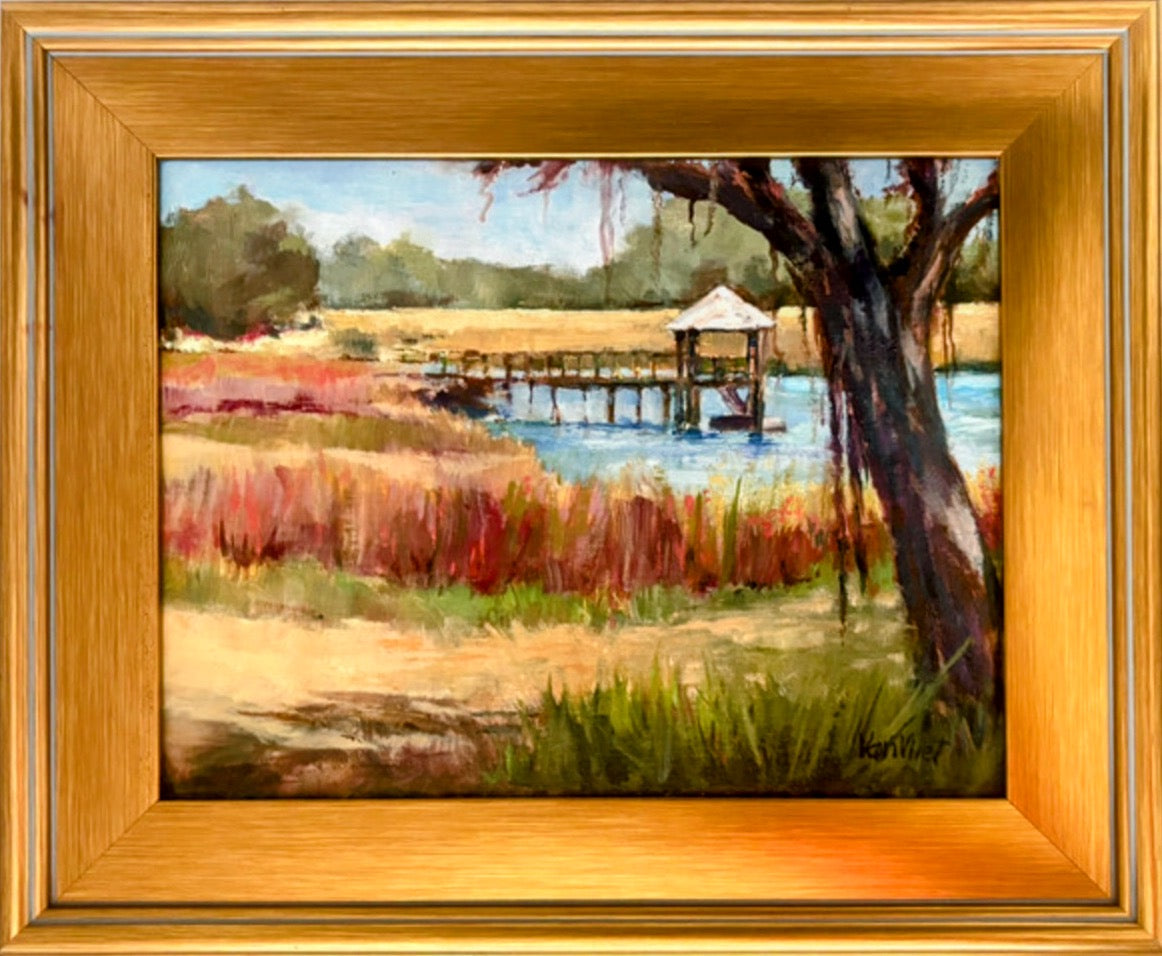 HIDDEN INLET by Barbara Van Vliet