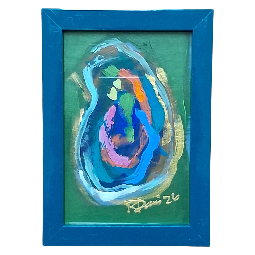 SMALL FRAMED OYSTERS by Renee Davis