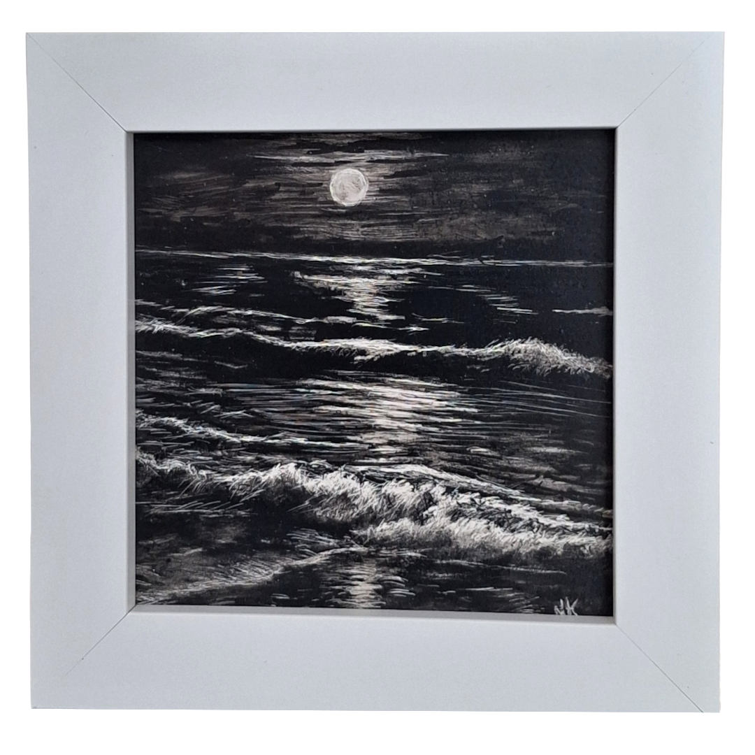 NIGHT ON THE BEACH by Norlina Kelly