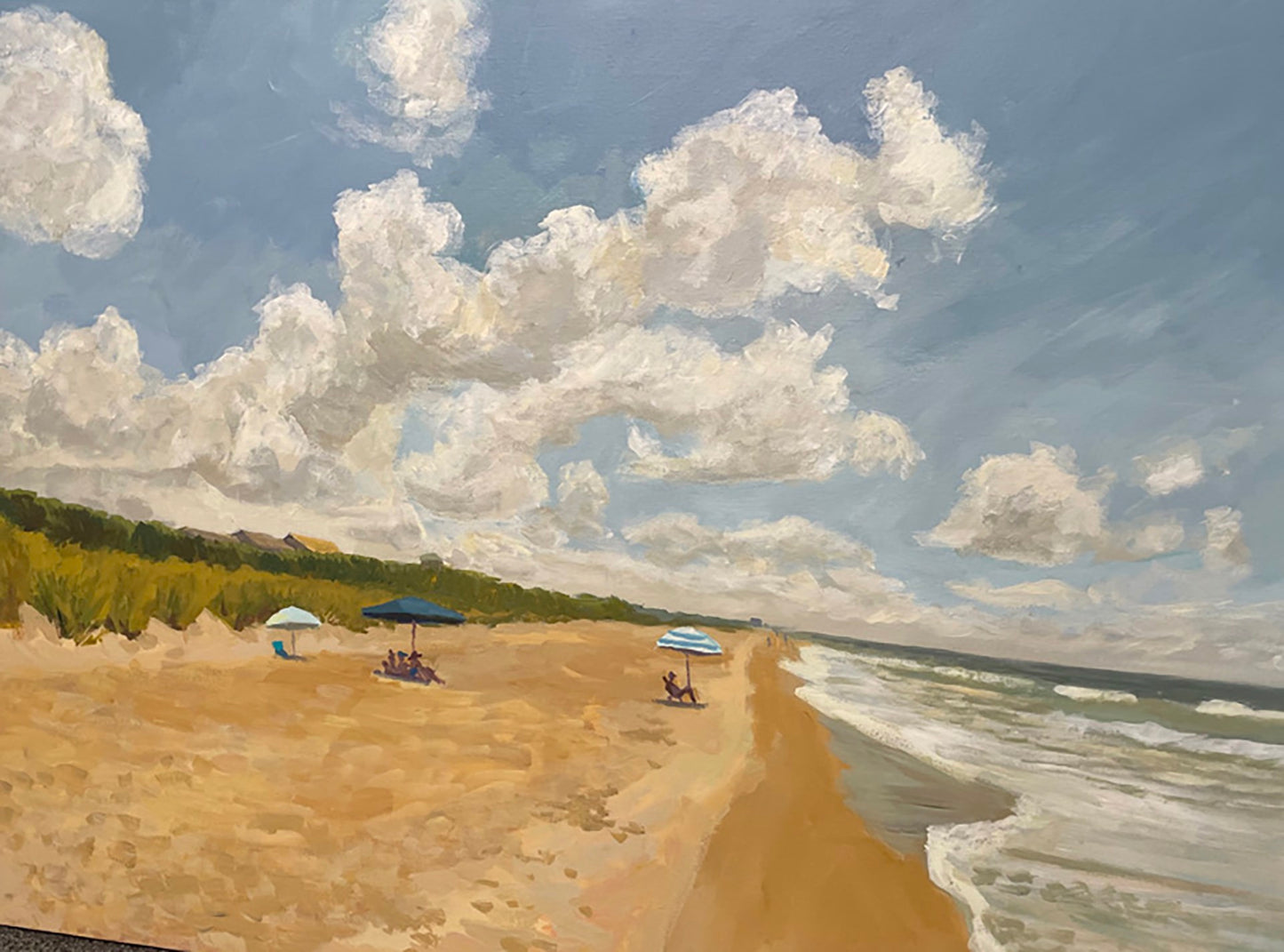 “Beach Clouds” by Stephen Moore