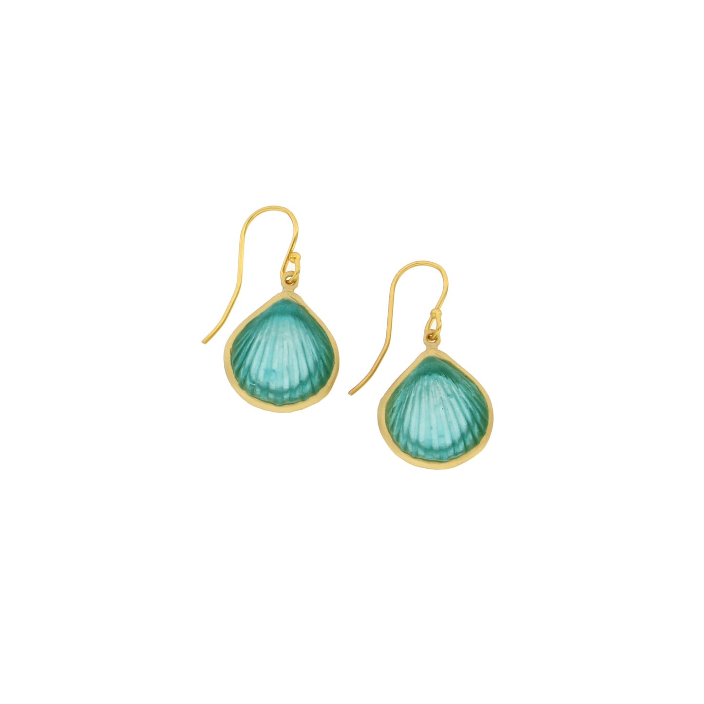 Under the Sea Shell Wire Earrings