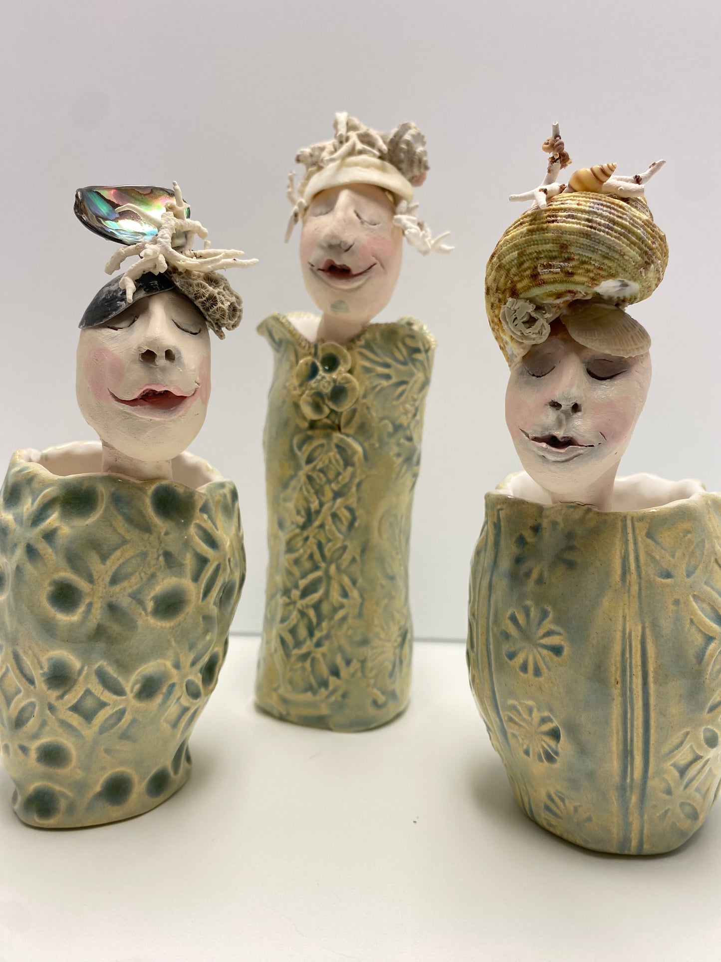 Barnacle Babe Small Sculpture by Gail Williams