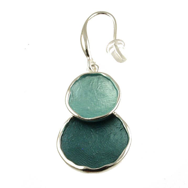 Double Circle Overlay Earrings