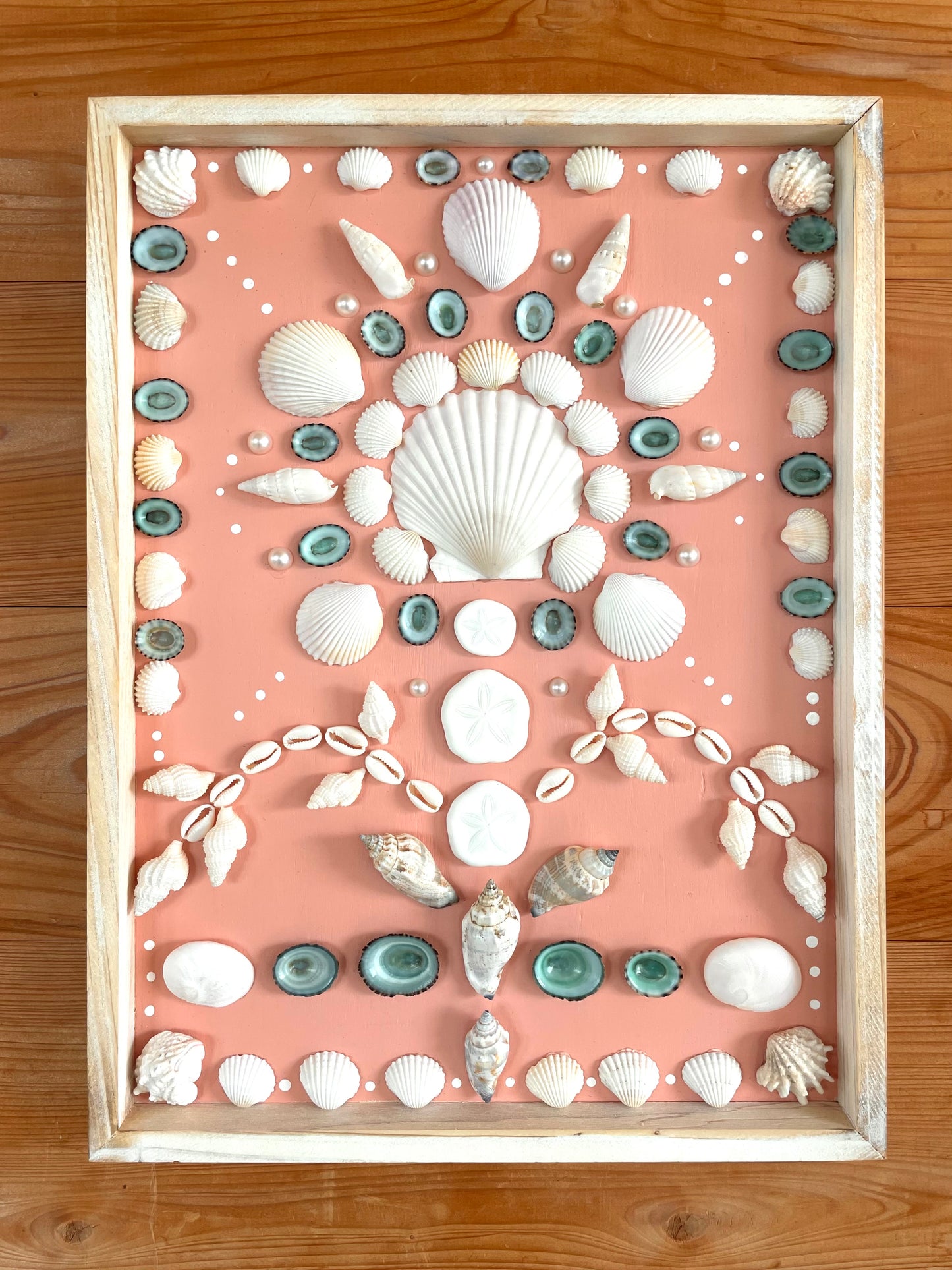 SWEET SERENITY Shell Panel by Stephanie Worrell