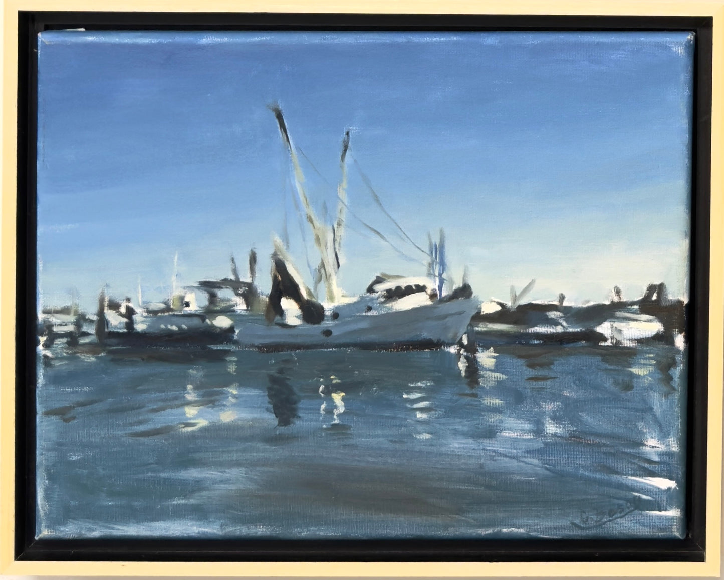 RESTING FLEET by George Bason