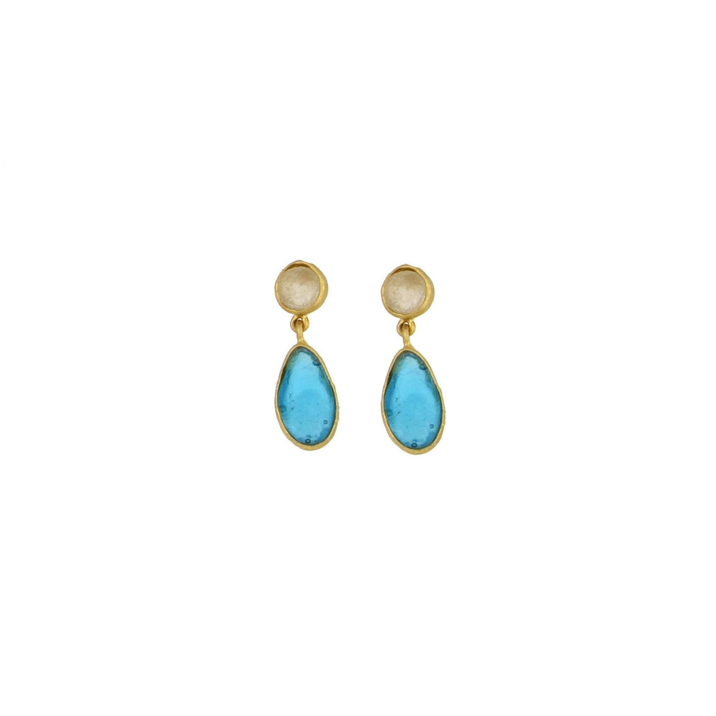 Bubble Drops Dainty Post Earrings