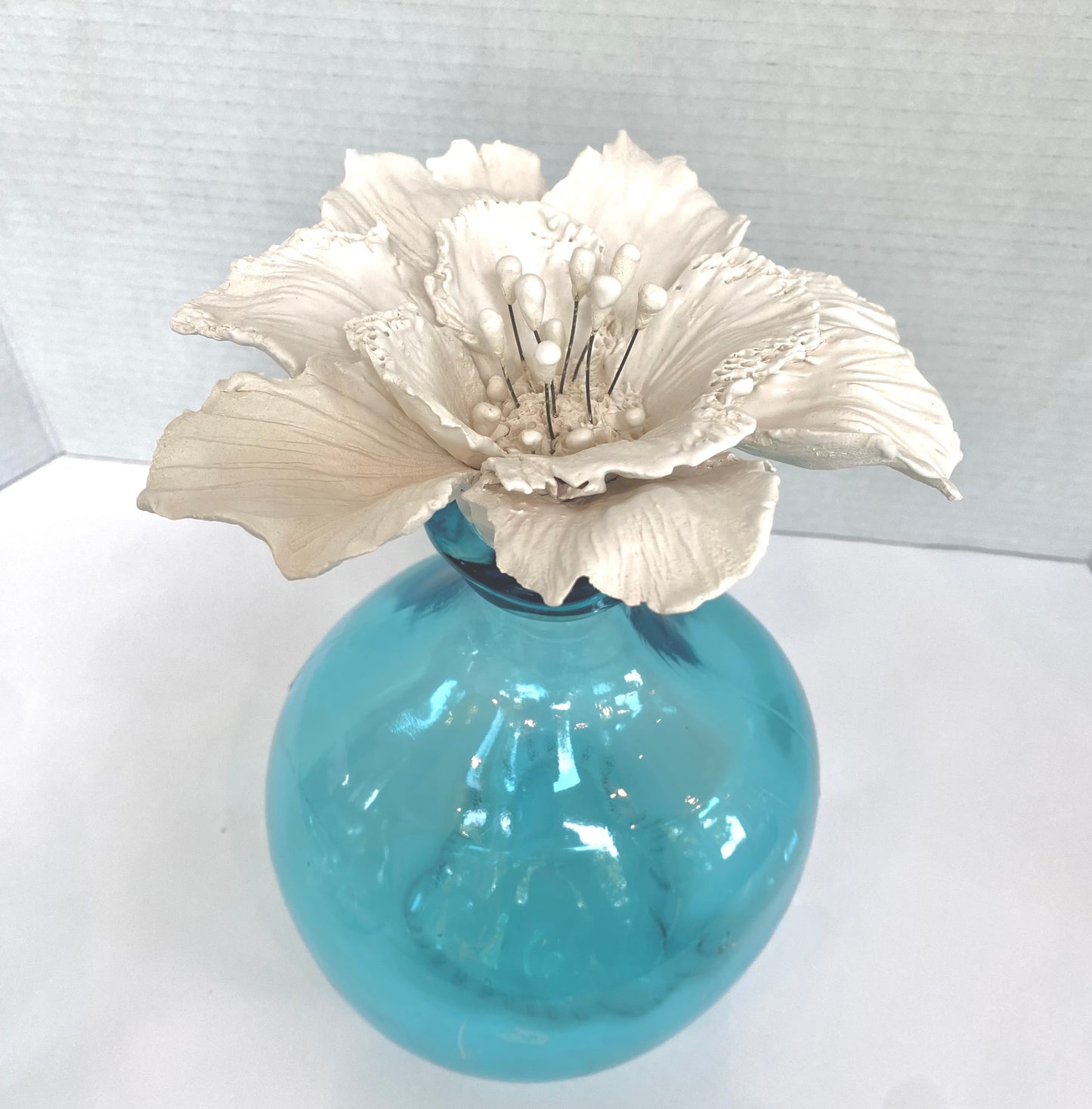 Sculpted Ceramic Flower by Gail Williams