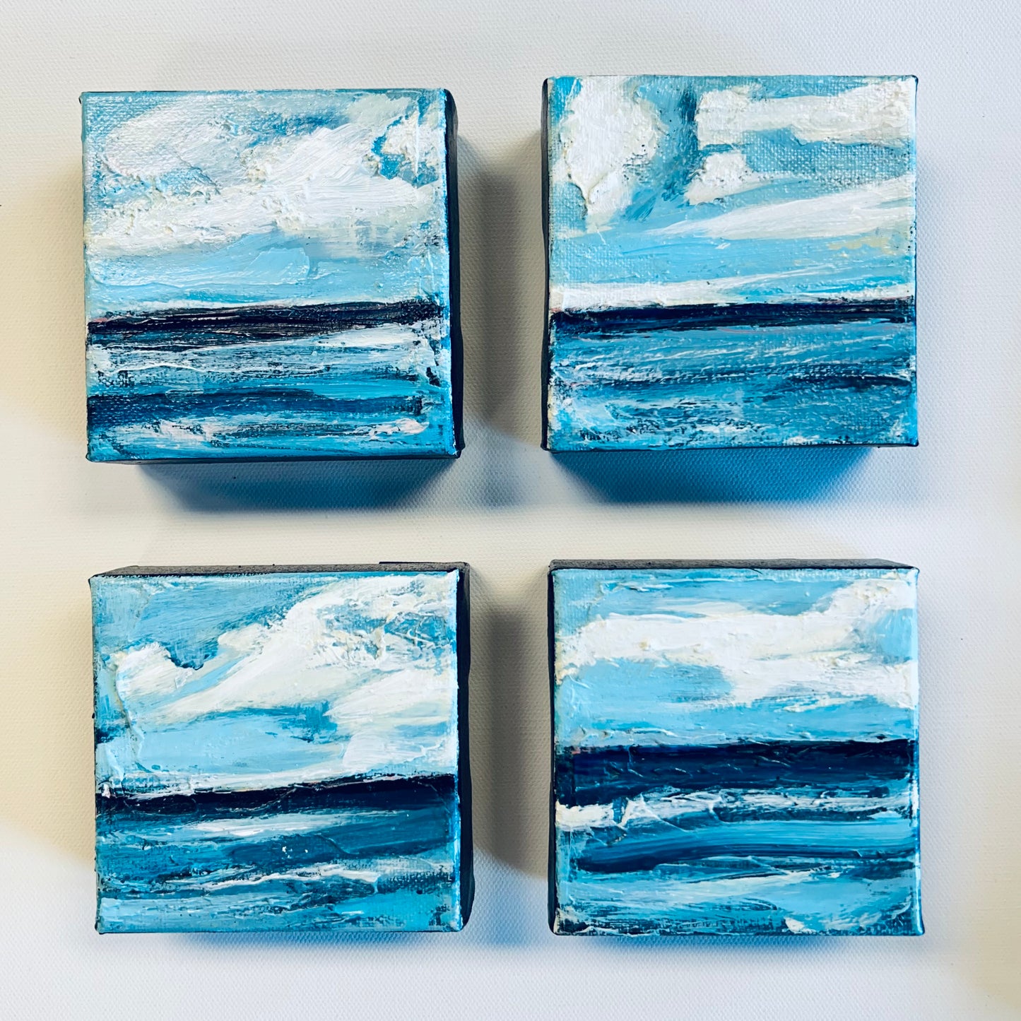 “Ocean Blue Minis” by Sydnor Greene