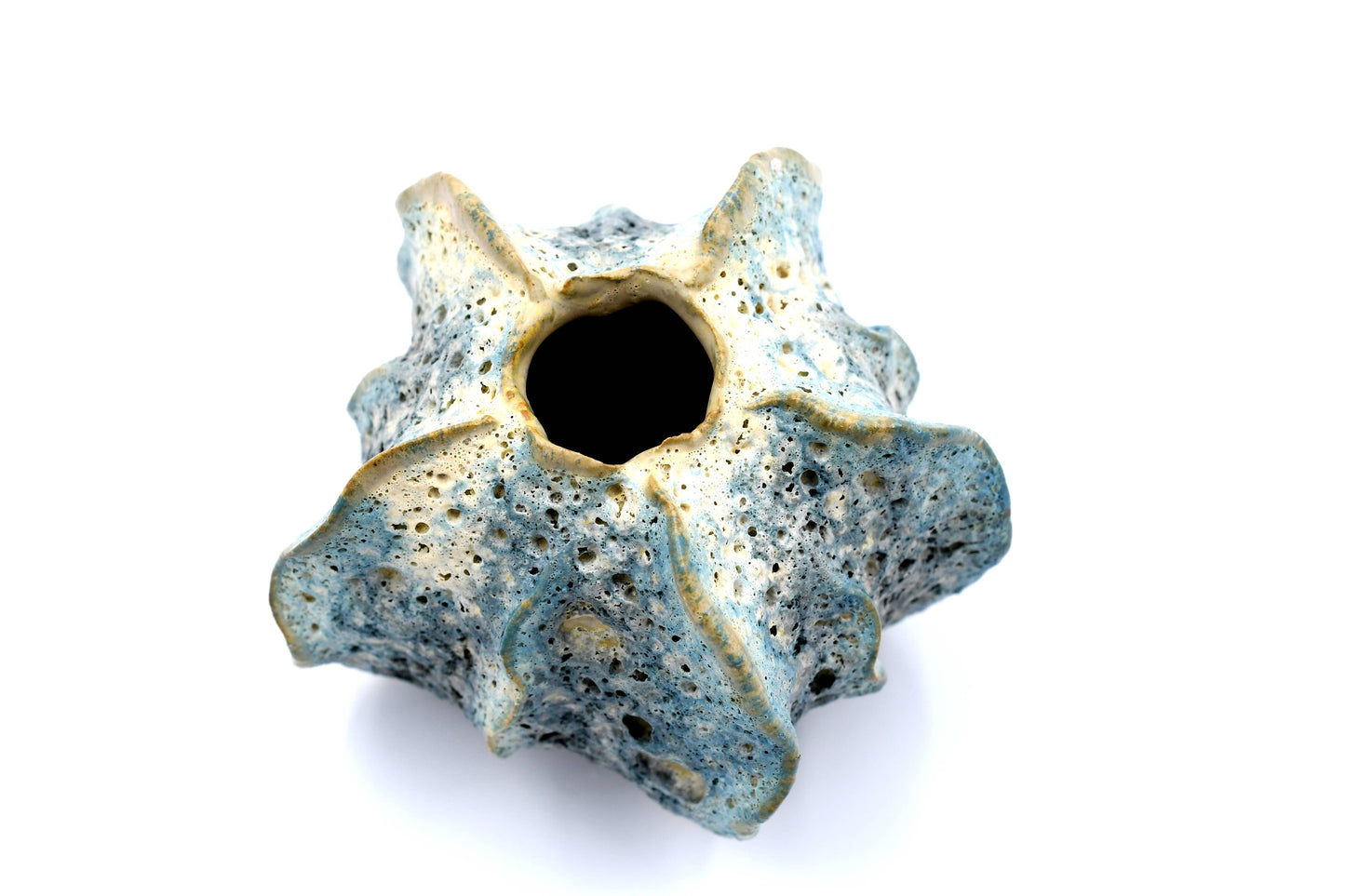 Small Sea Blue Luffa Bath Pouf