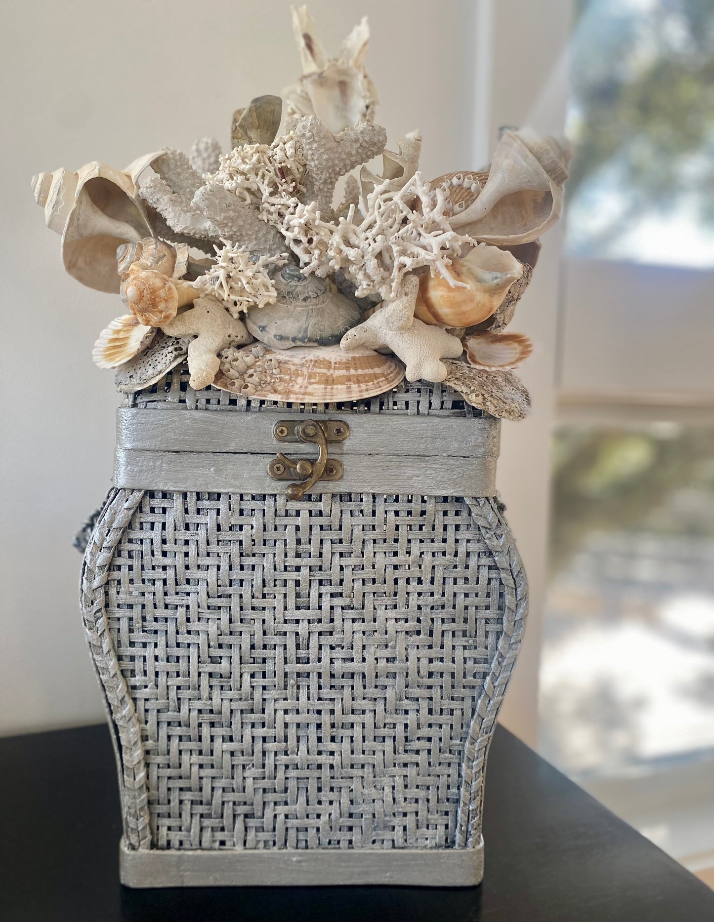 “Vintage Coastal Basket” by Gail Cozart Williams