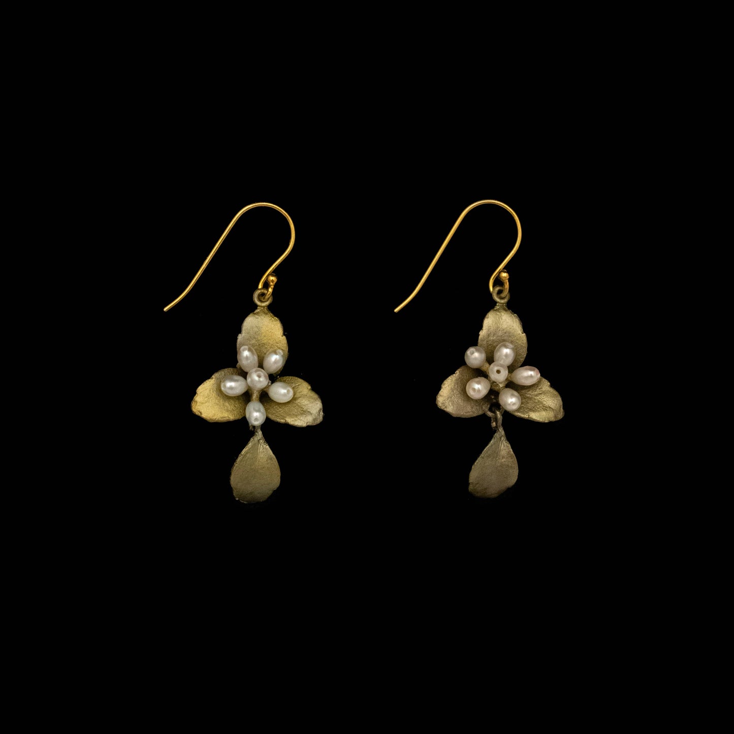 Pachysandra Wire Earrings