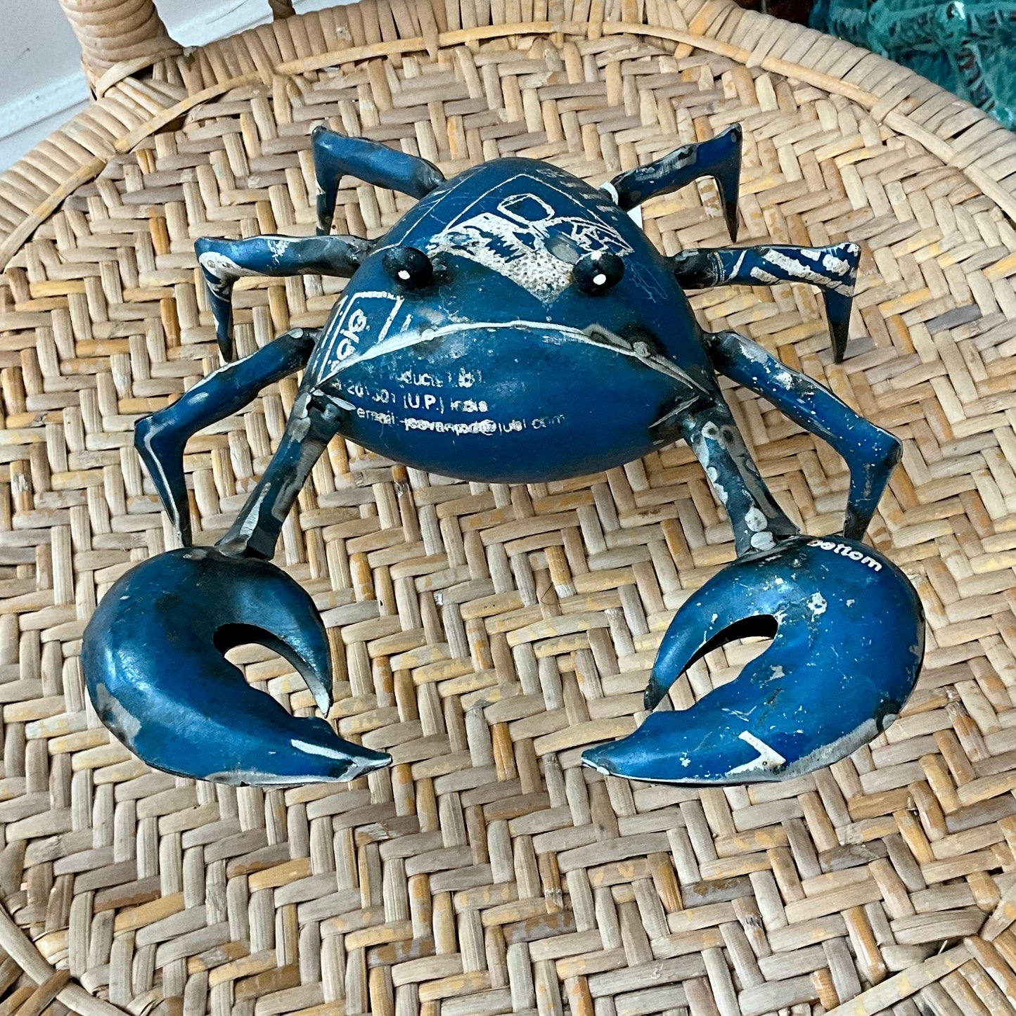Recycled Metal Crab