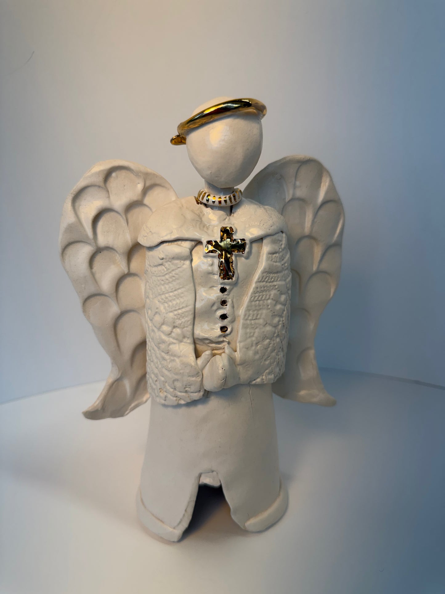 Small Ceramic Angel by Gail Williams