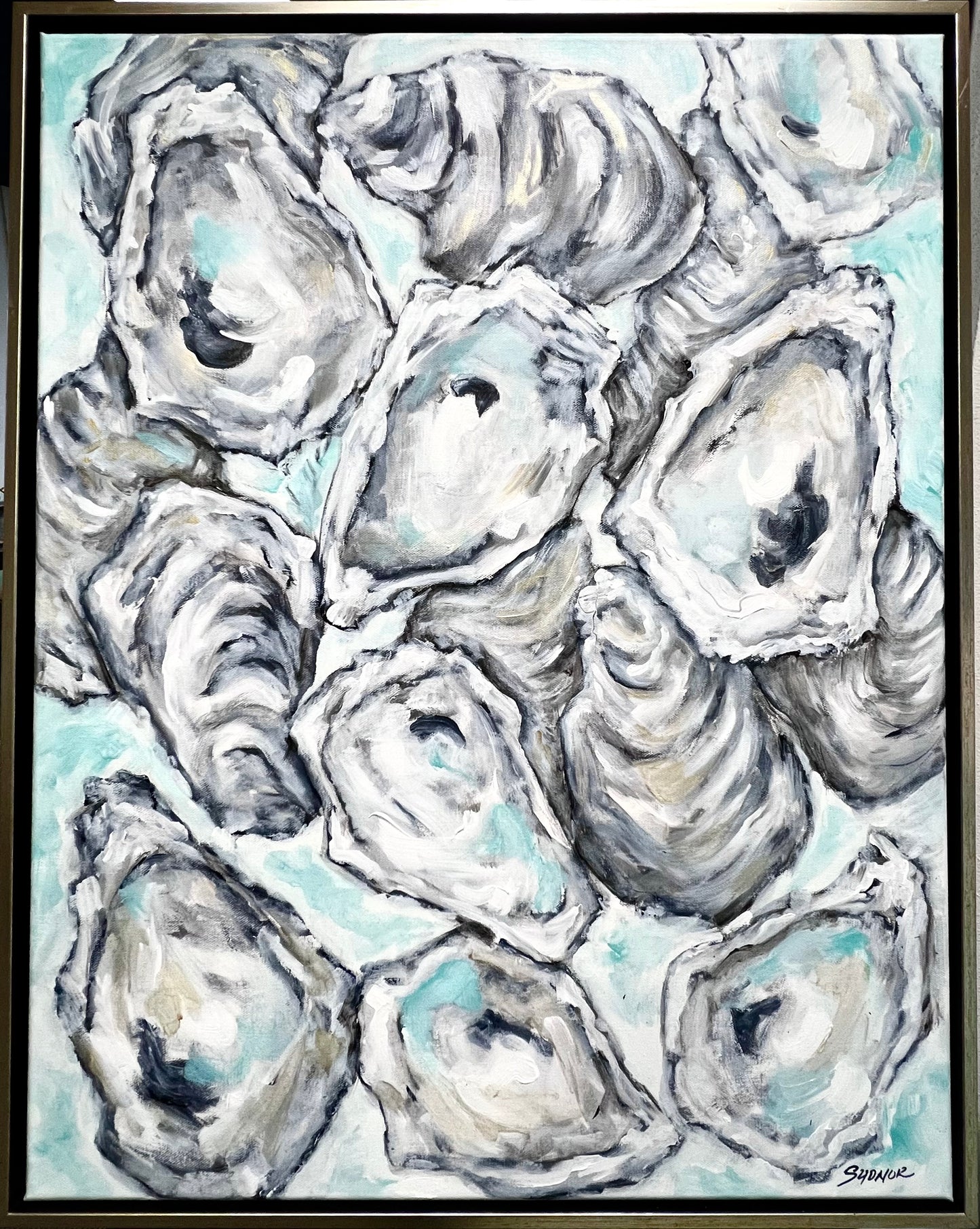 “Cascading Oysters” by Sydnor Greene