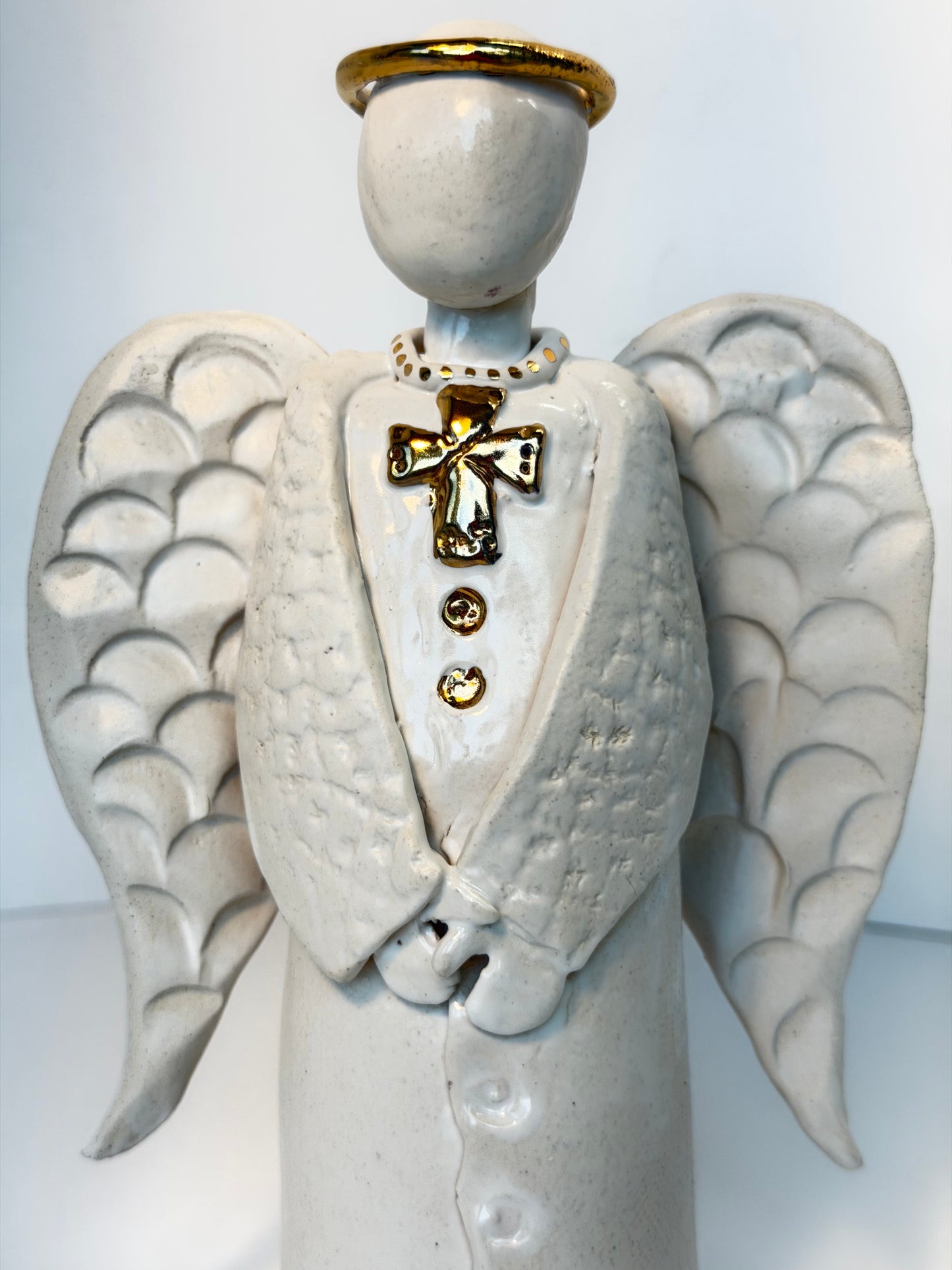 Small Ceramic Angel by Gail Williams