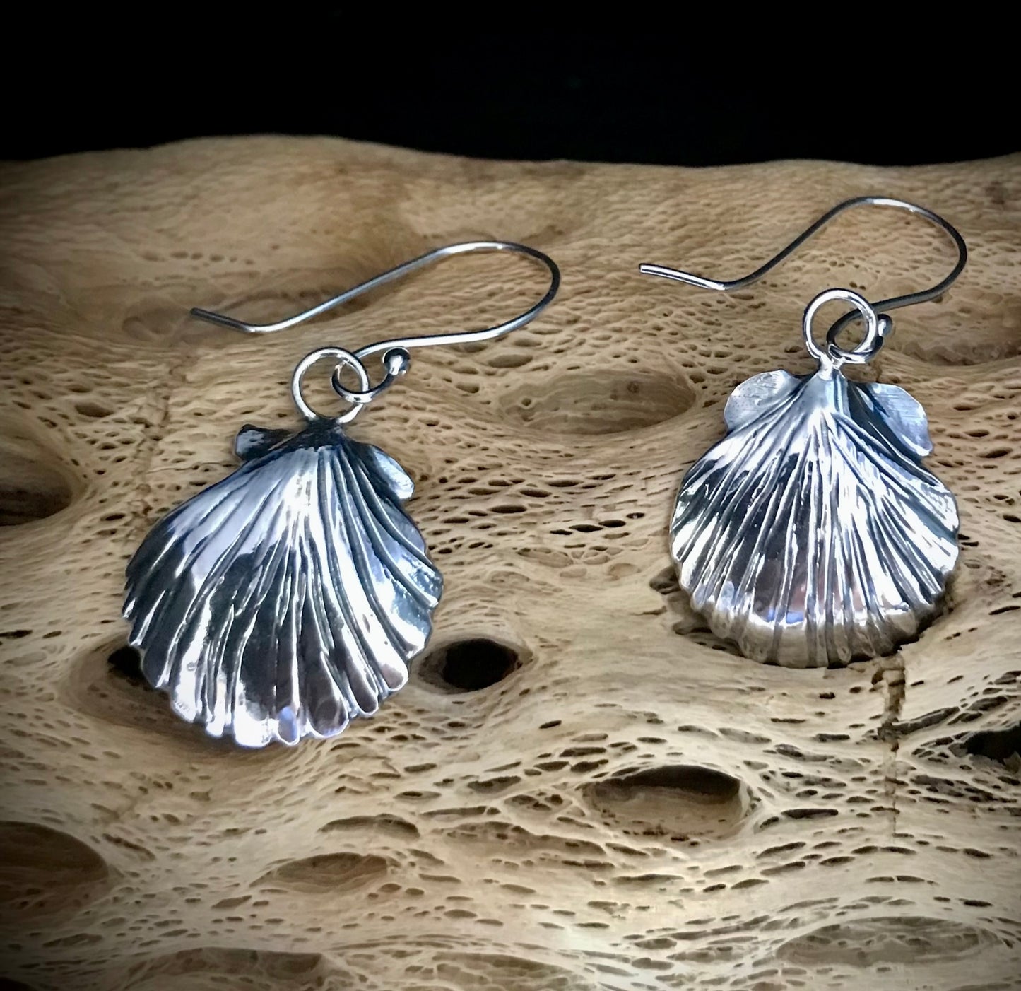 Scallop Shell Earrings