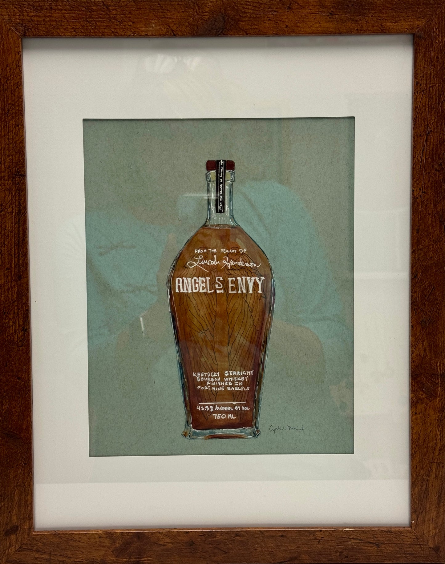 “Bar Original Watercolor” by Cynthia Diehl