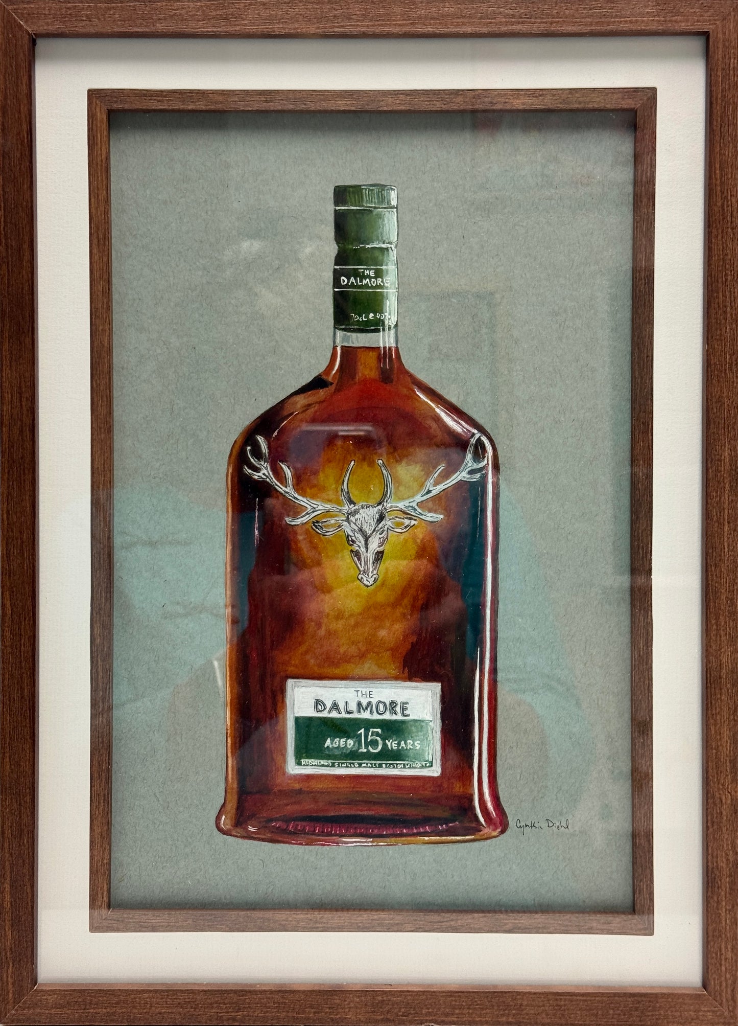 “Bar Original Watercolor” by Cynthia Diehl