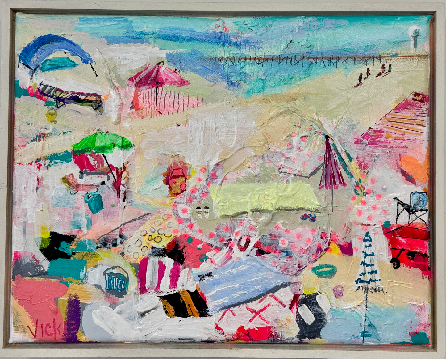 ”Beach Combers” by Vickie Randgaard