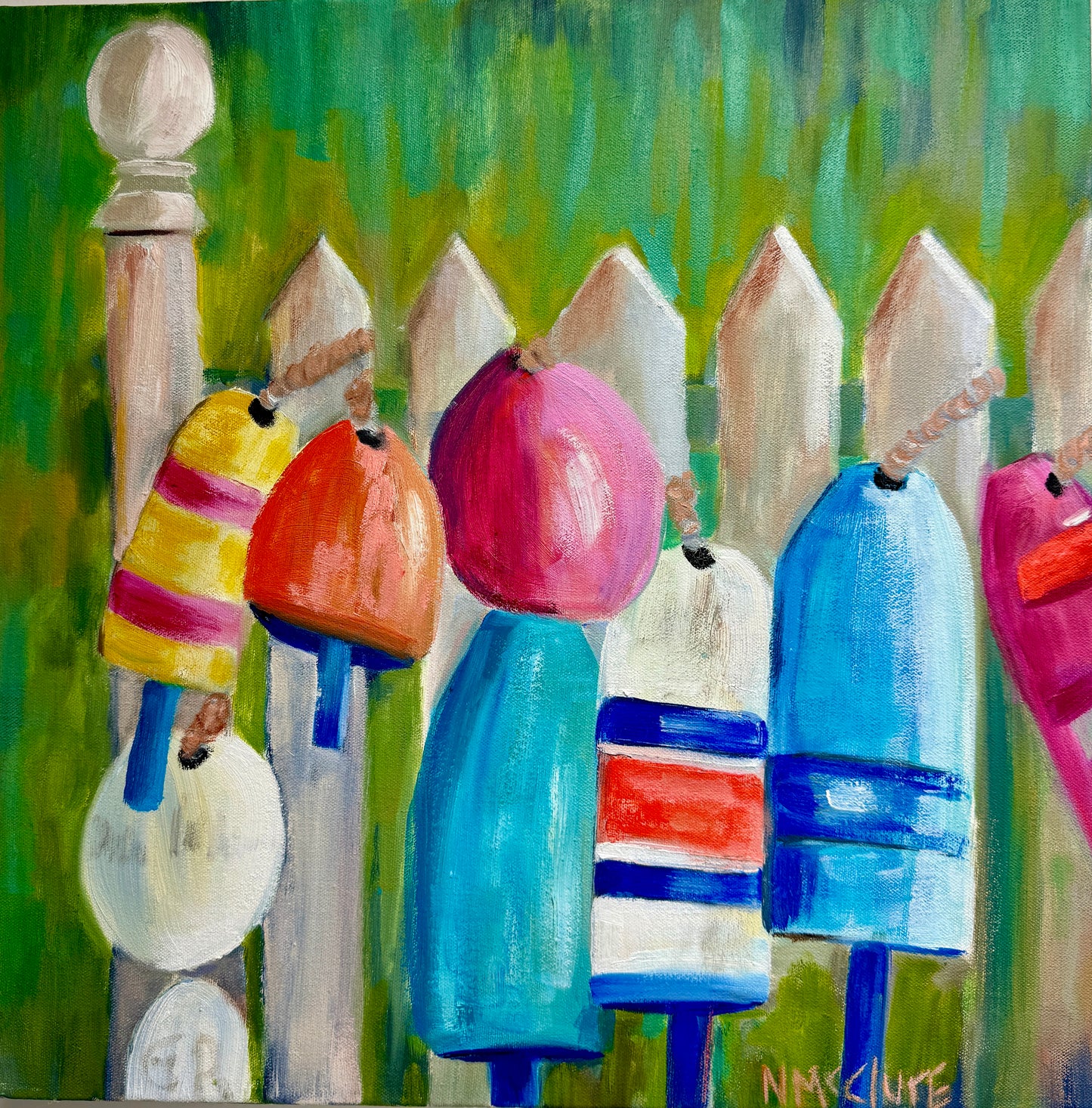 “Bouys” by Nancy McClure