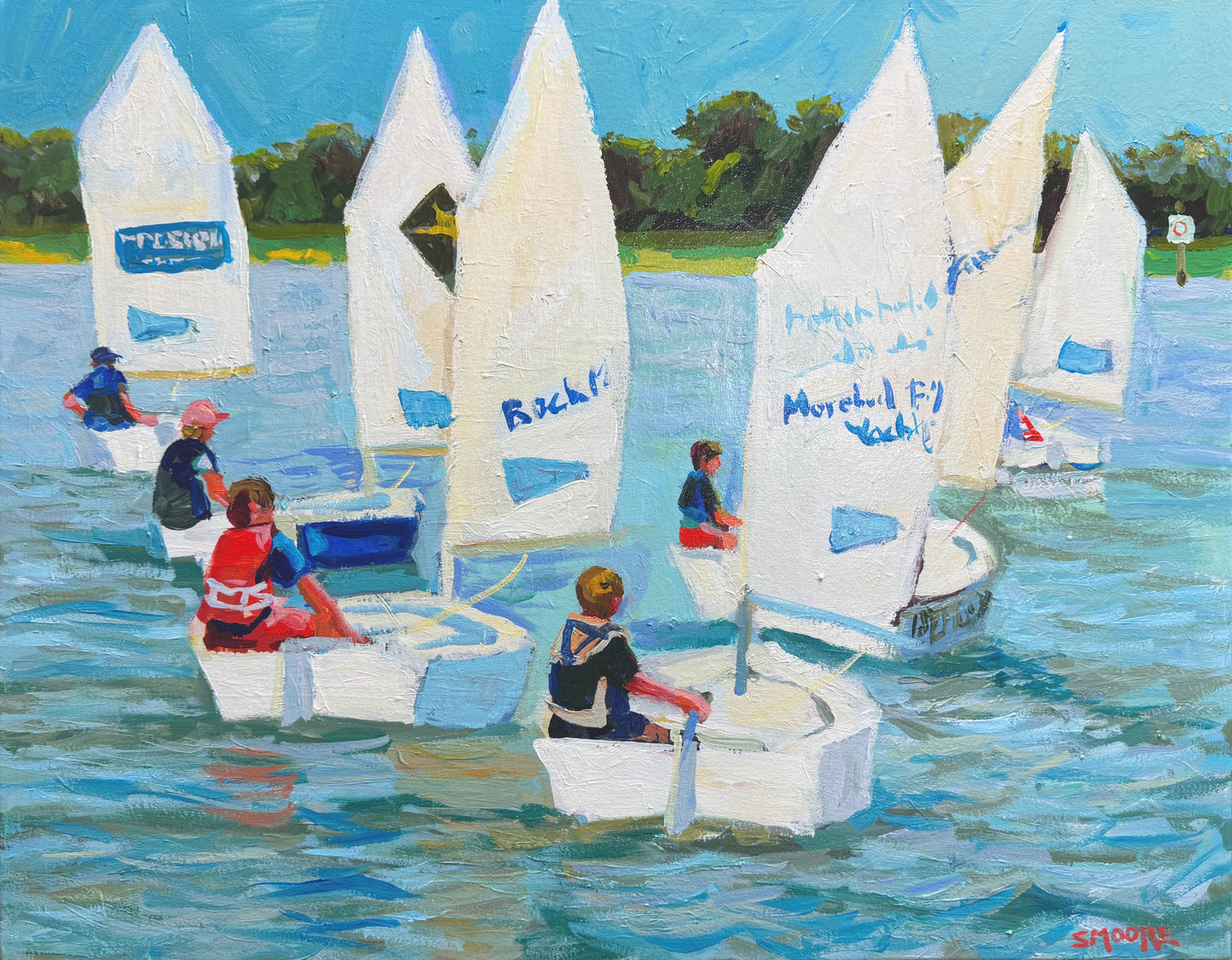 “Taylor Creek Sailors” by Stephen Moore