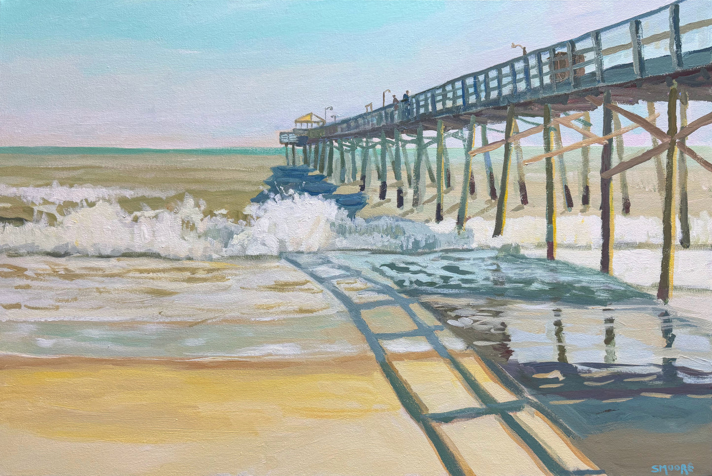 “Oceanana Pier Shadow” by Stephen Moore