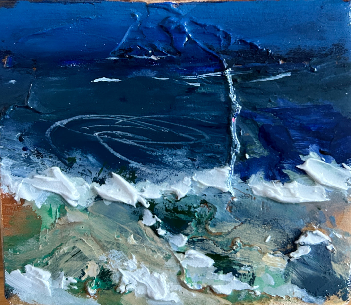“Blue Seas“ by Vickie Randgaard