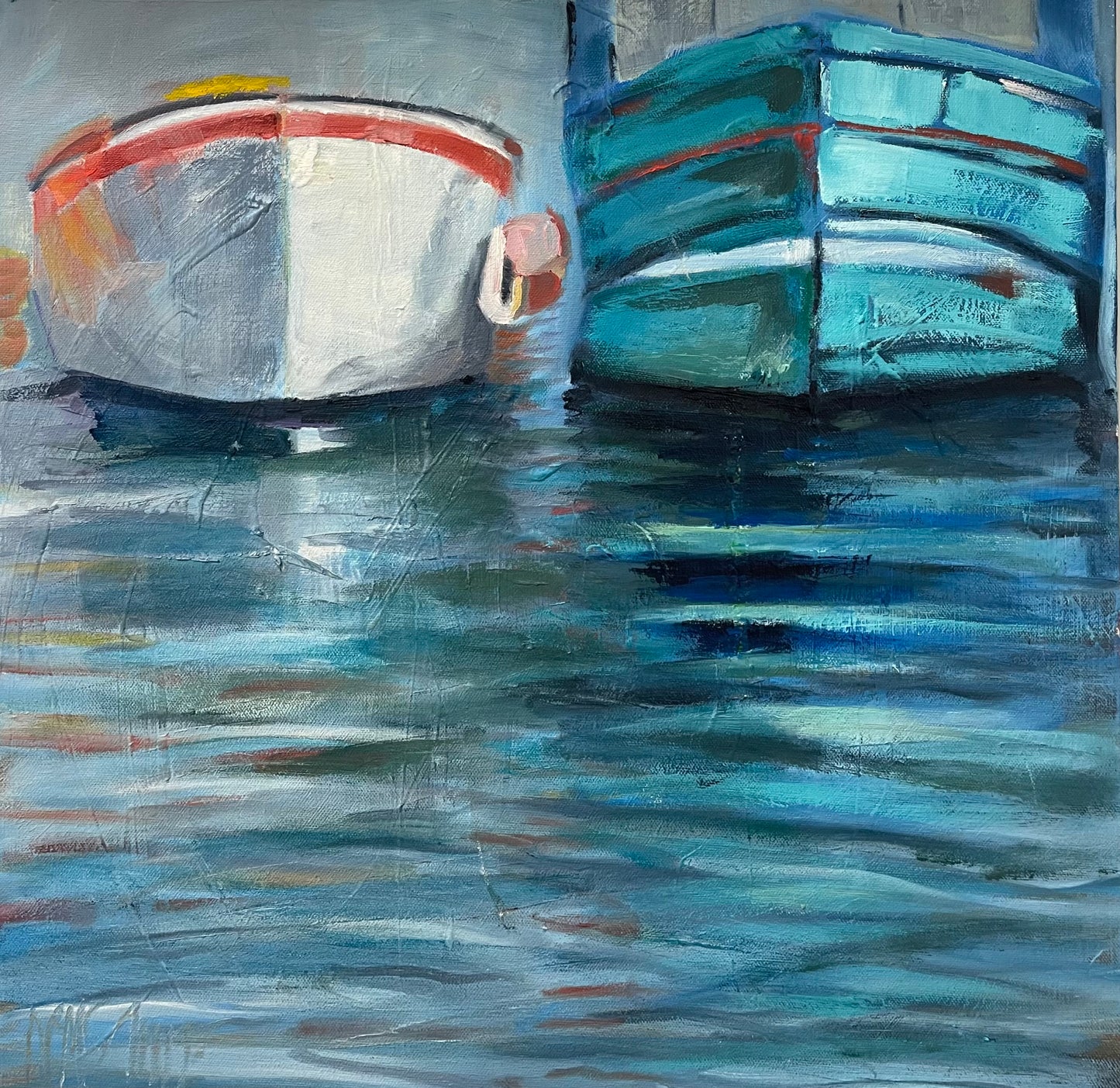 SALE Slightly Damaged “Two Bows” by Nancy McClure