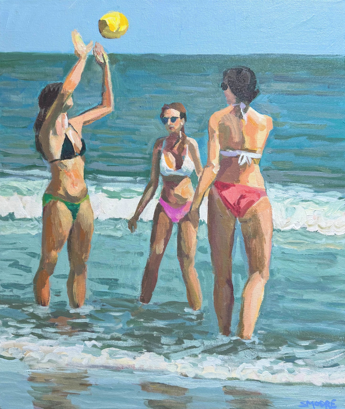 AB SURF VOLLEYBALL by Stephen Moore