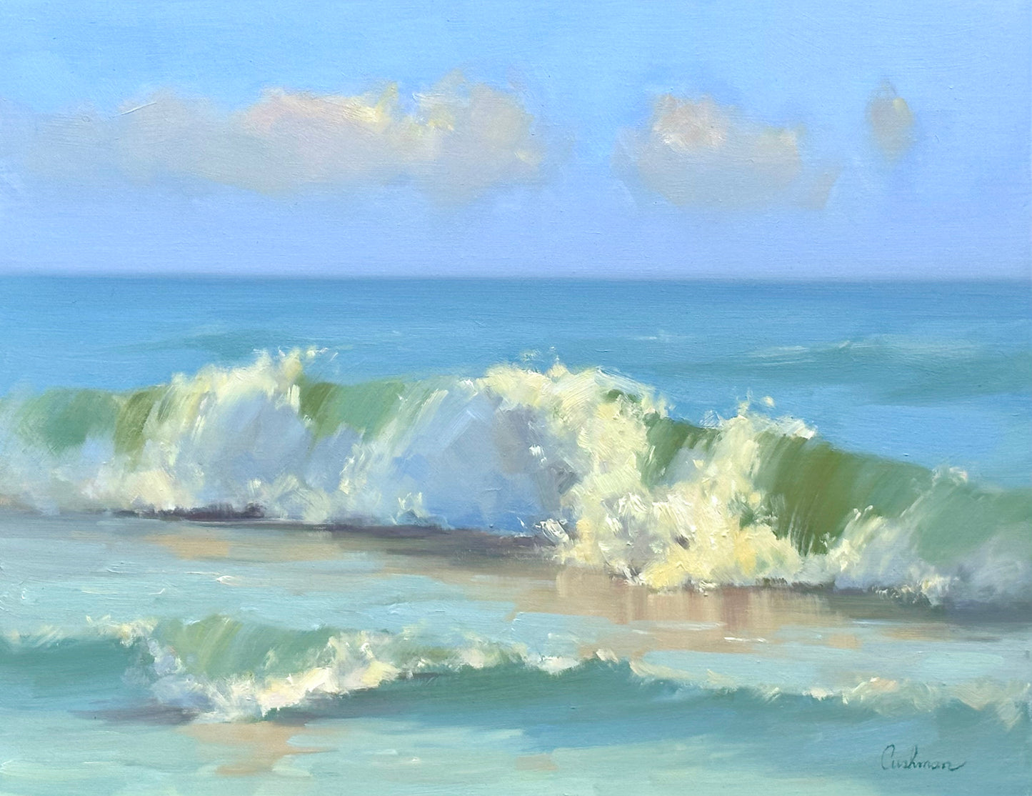 CRESTING LIGHT by Audrey Cushman
