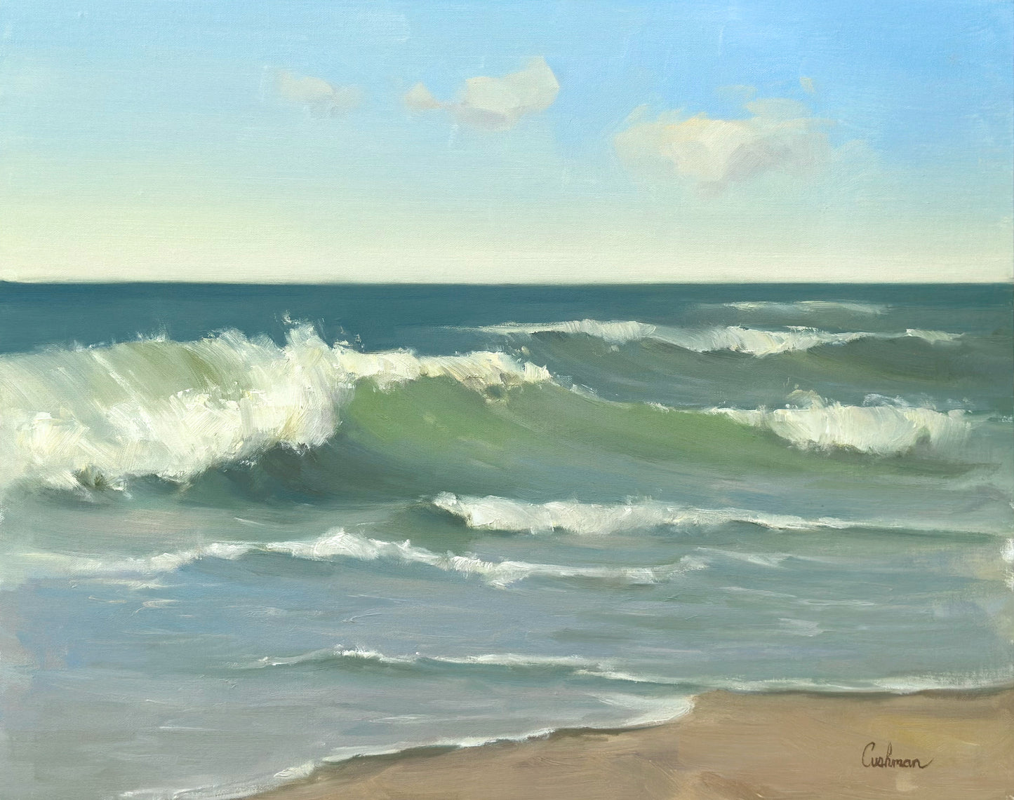 “Cloud over Crest” by Audrey Cushman