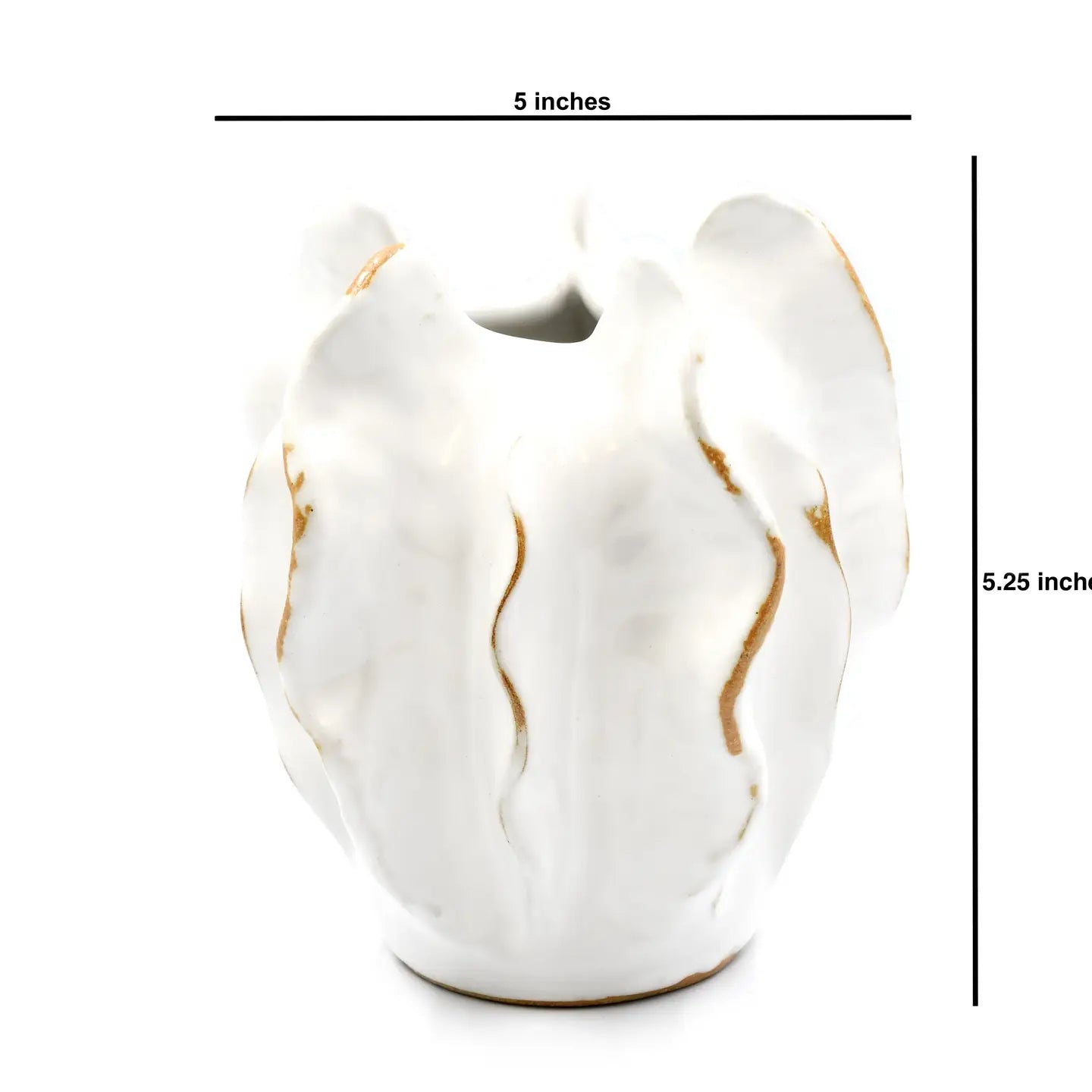 Medium White Luffa - Decorative Tabletop Object