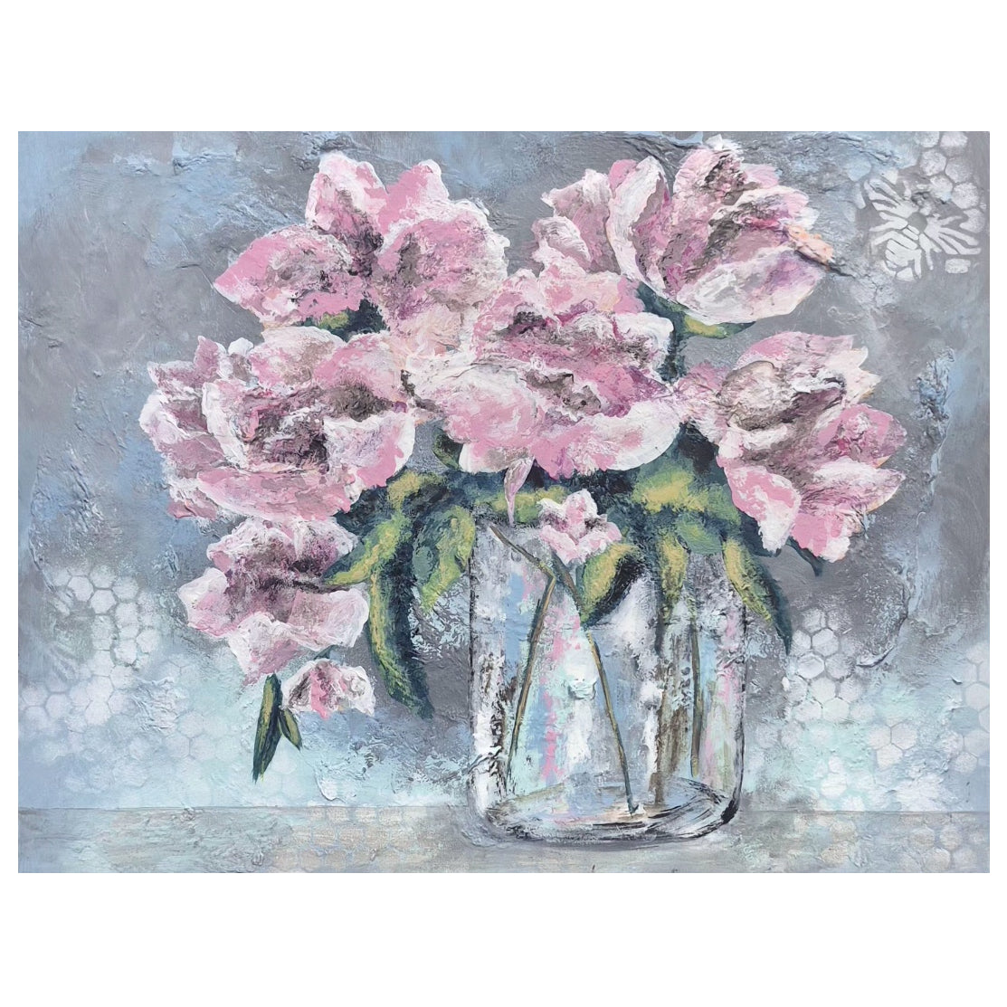 SNOW FALL ROSES by Elaine Hinchman