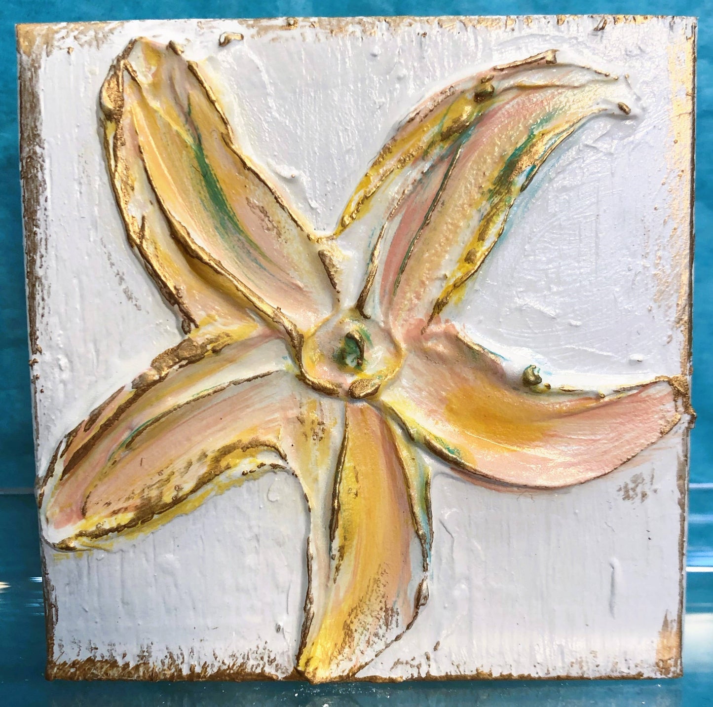 Coastal minis handmade painted beach nautical seashell