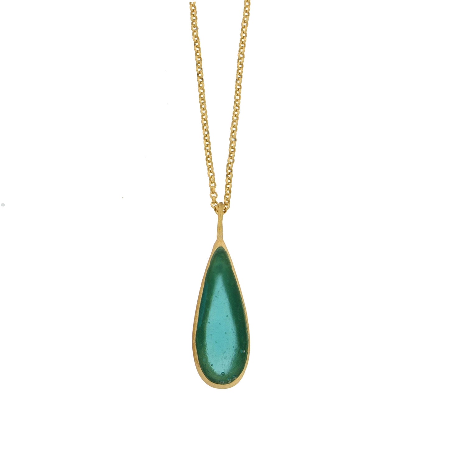 Tear Drop Bubbles 16" Adj. Pendant