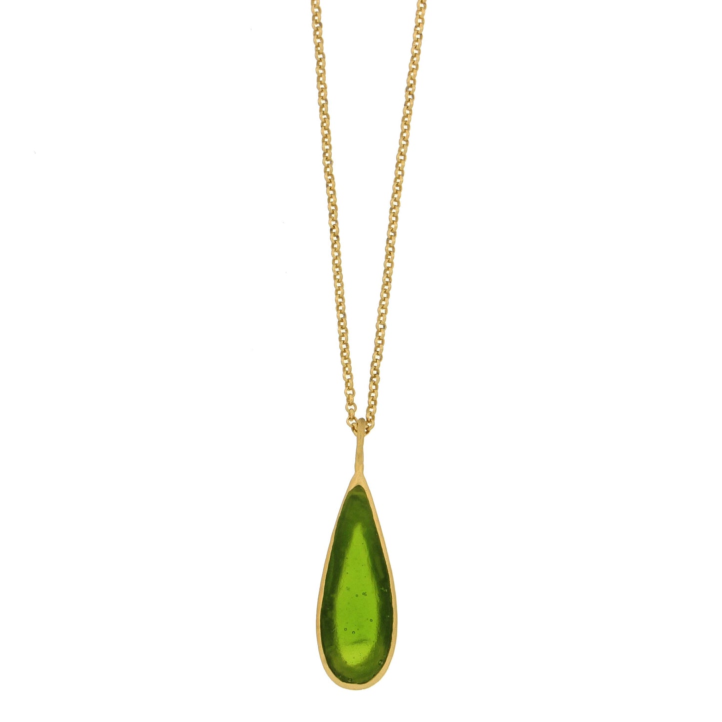 Tear Drop Bubbles 16" Adj. Pendant