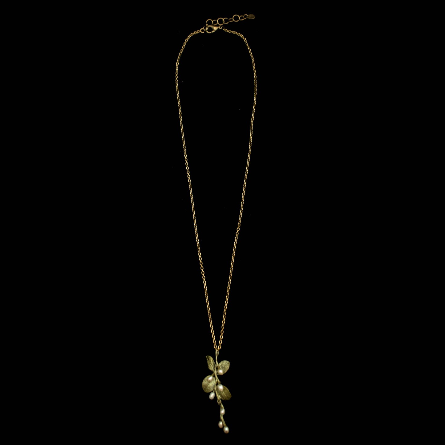 Irish Thorn Petite Spray Pendant - 16" Adj.