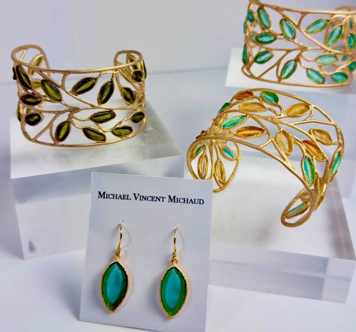 Michael Vincent Michaud Glass Jewelry
