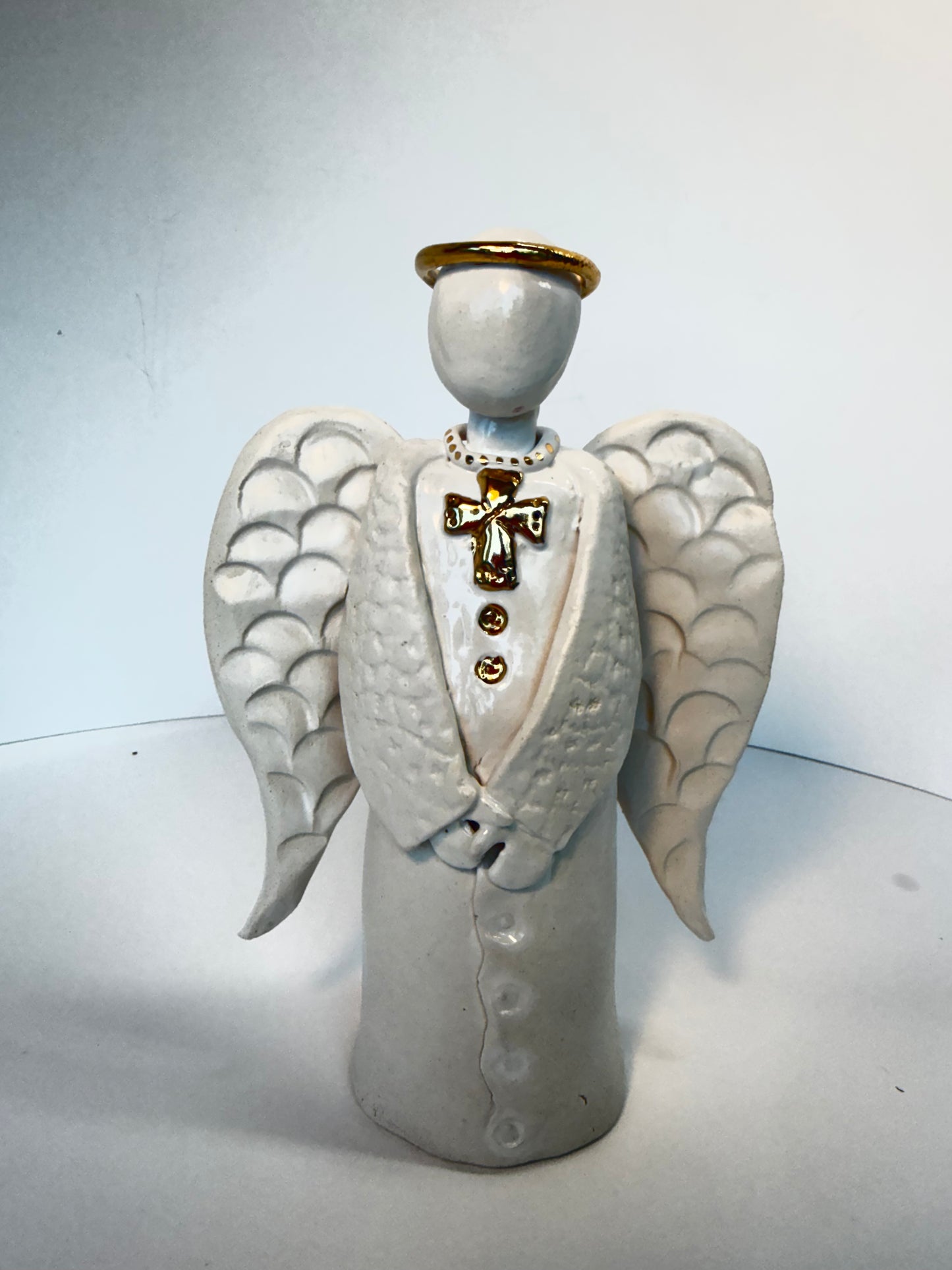 Small Ceramic Angel by Gail Williams