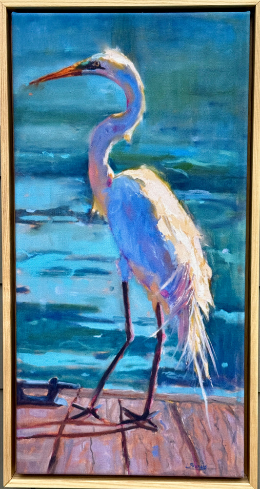 GICLEE HERON by Laine Francis