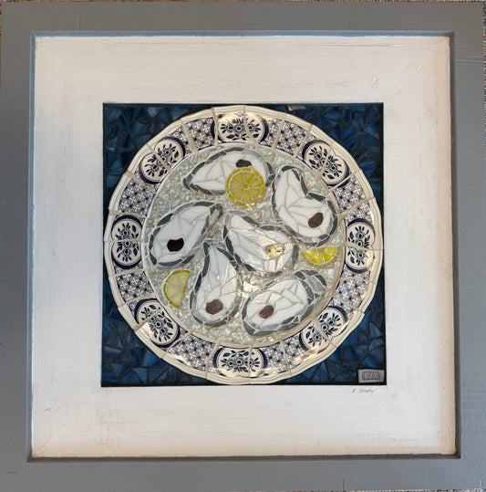 “Oyster Plate 5.0” by Kelsie Hornby
