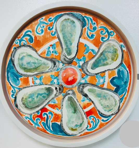 “Framed Italian Oysters” by Garland Mattox