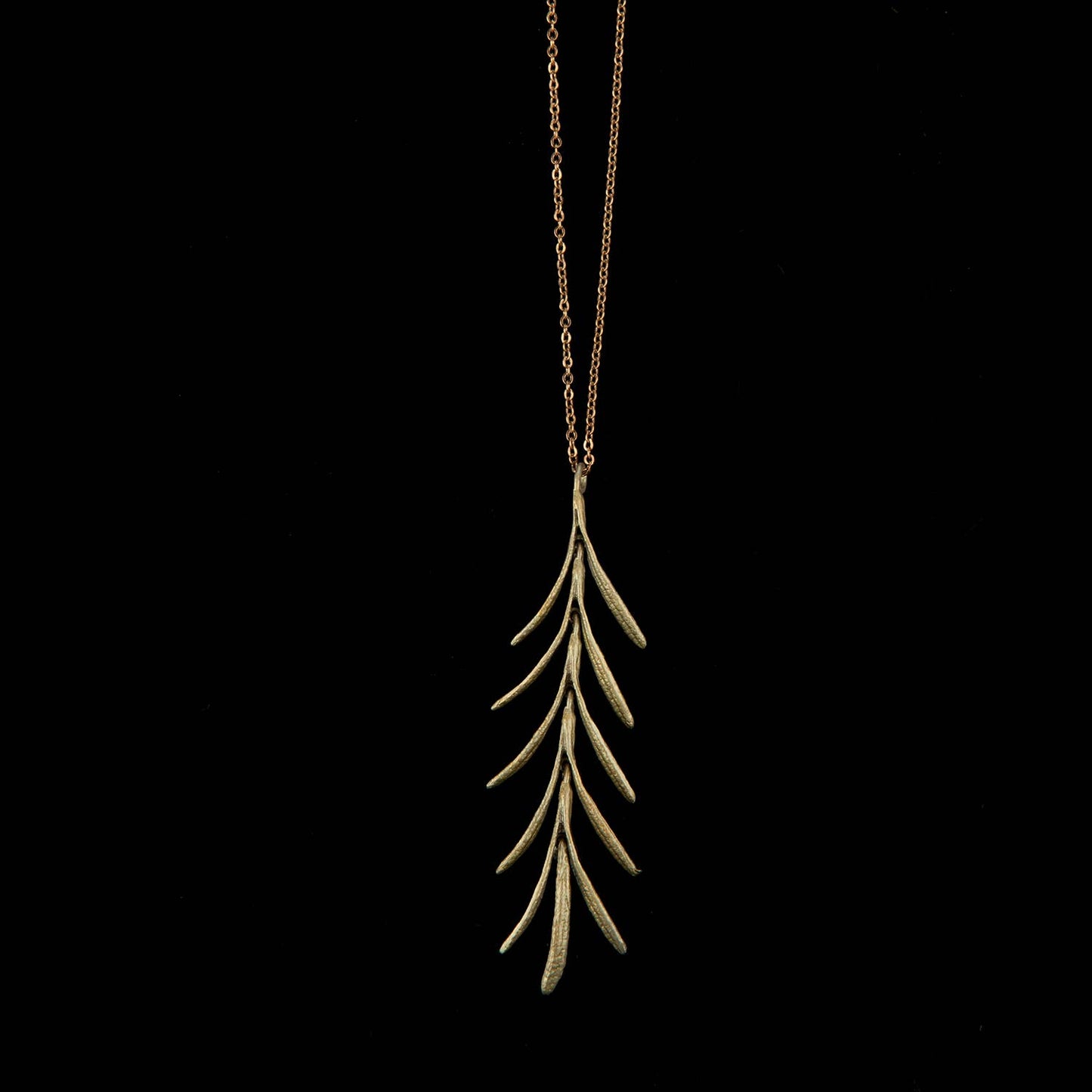 Rosemary Dangle Pendant - 16" Adj.