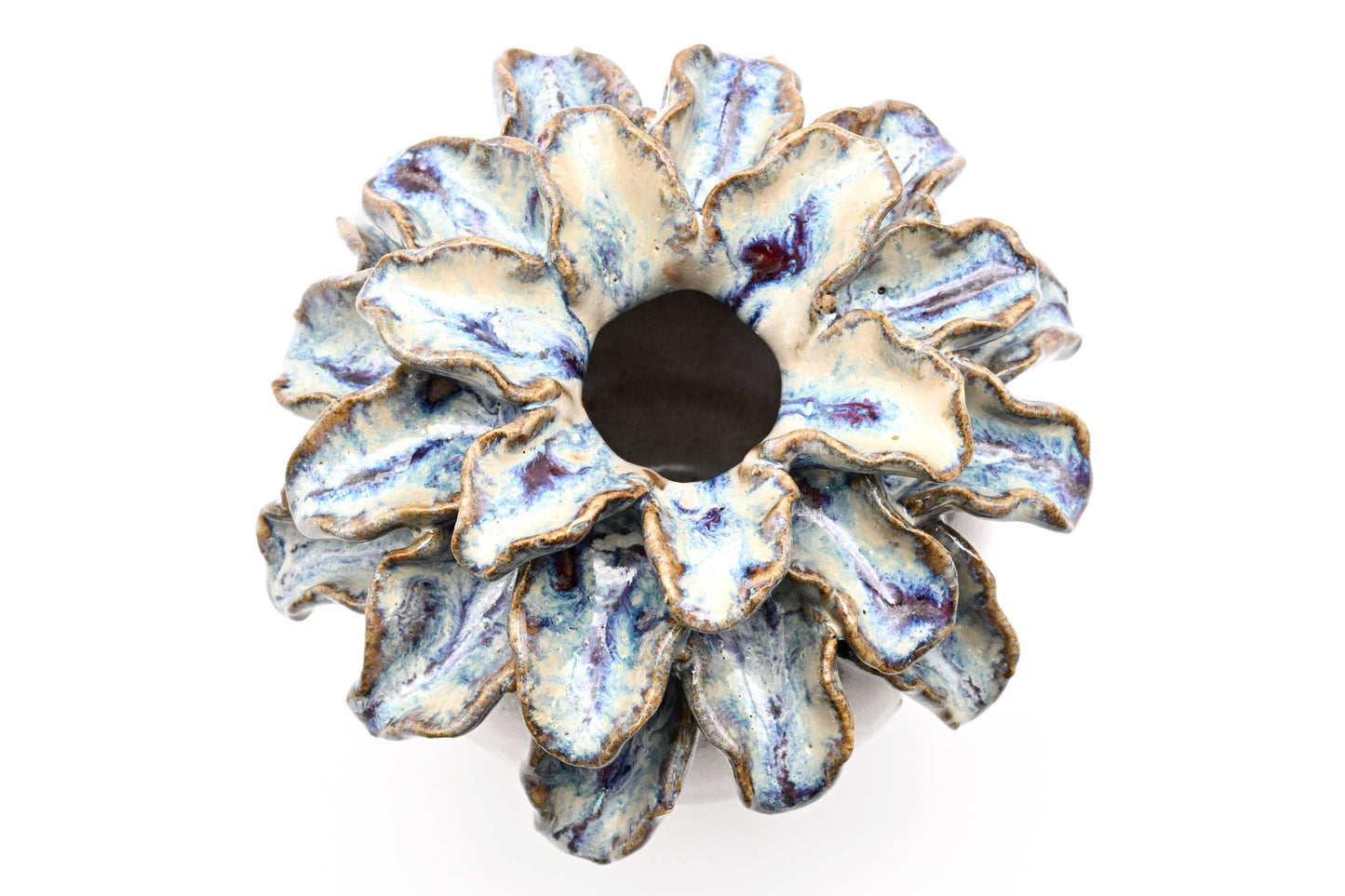 SRI141MEFFP CORAL PINE BLOOM VASE