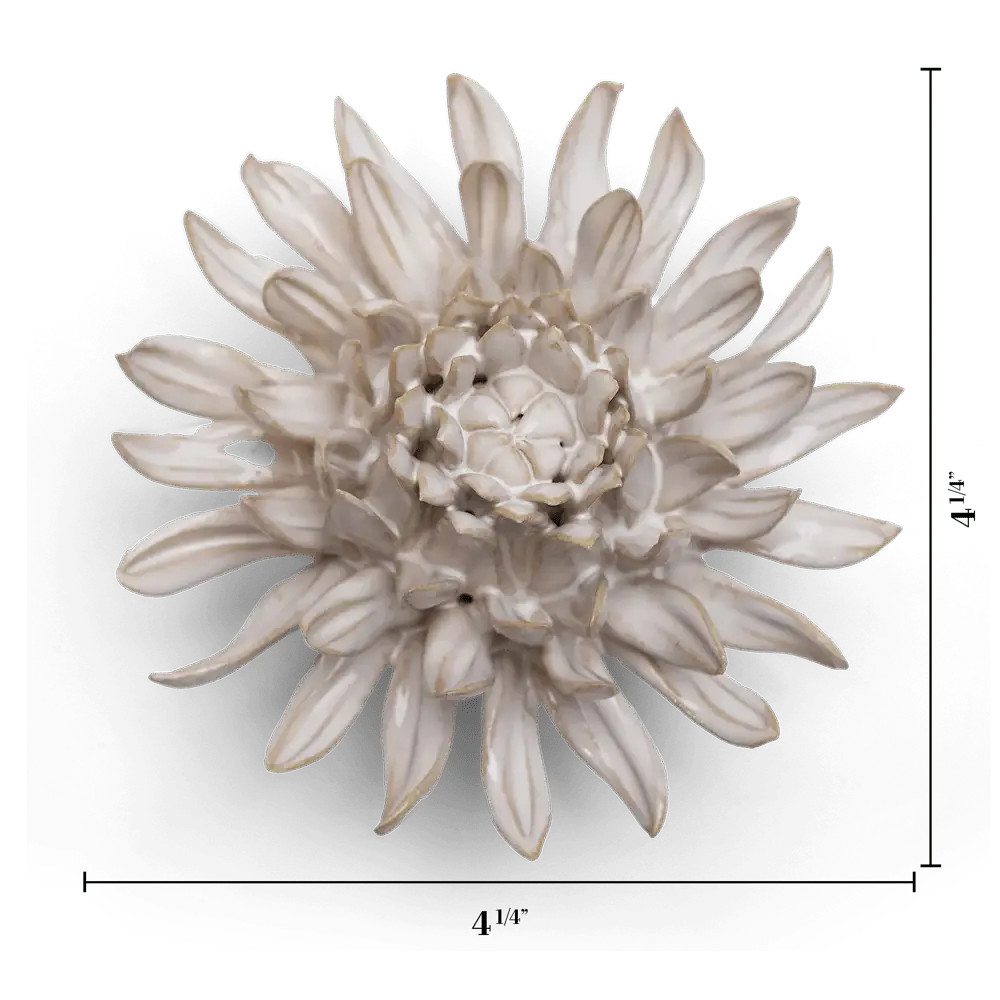 Luxury Ceramic Flowers - Handcrafted Boxed Gifts Spider Mum