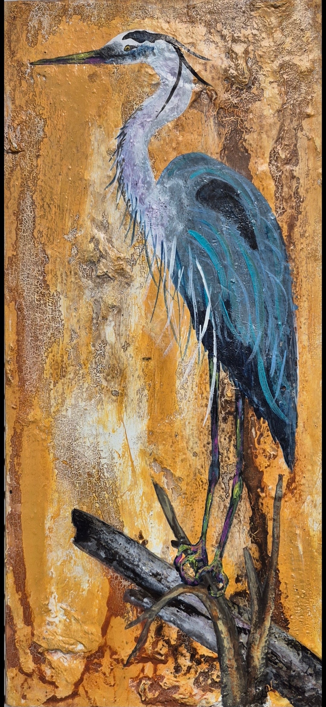 HANGING HOLLY by Elaine Hinchman