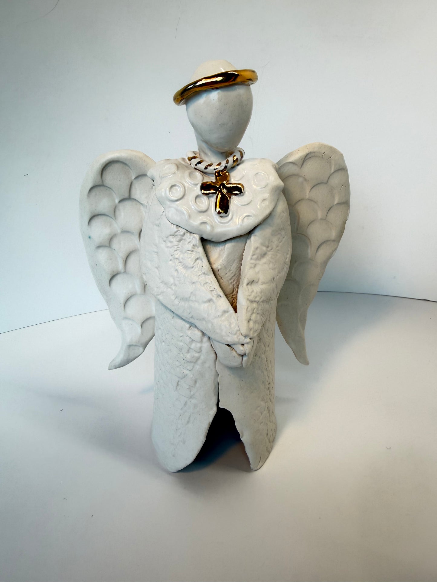 Small Ceramic Angel by Gail Williams