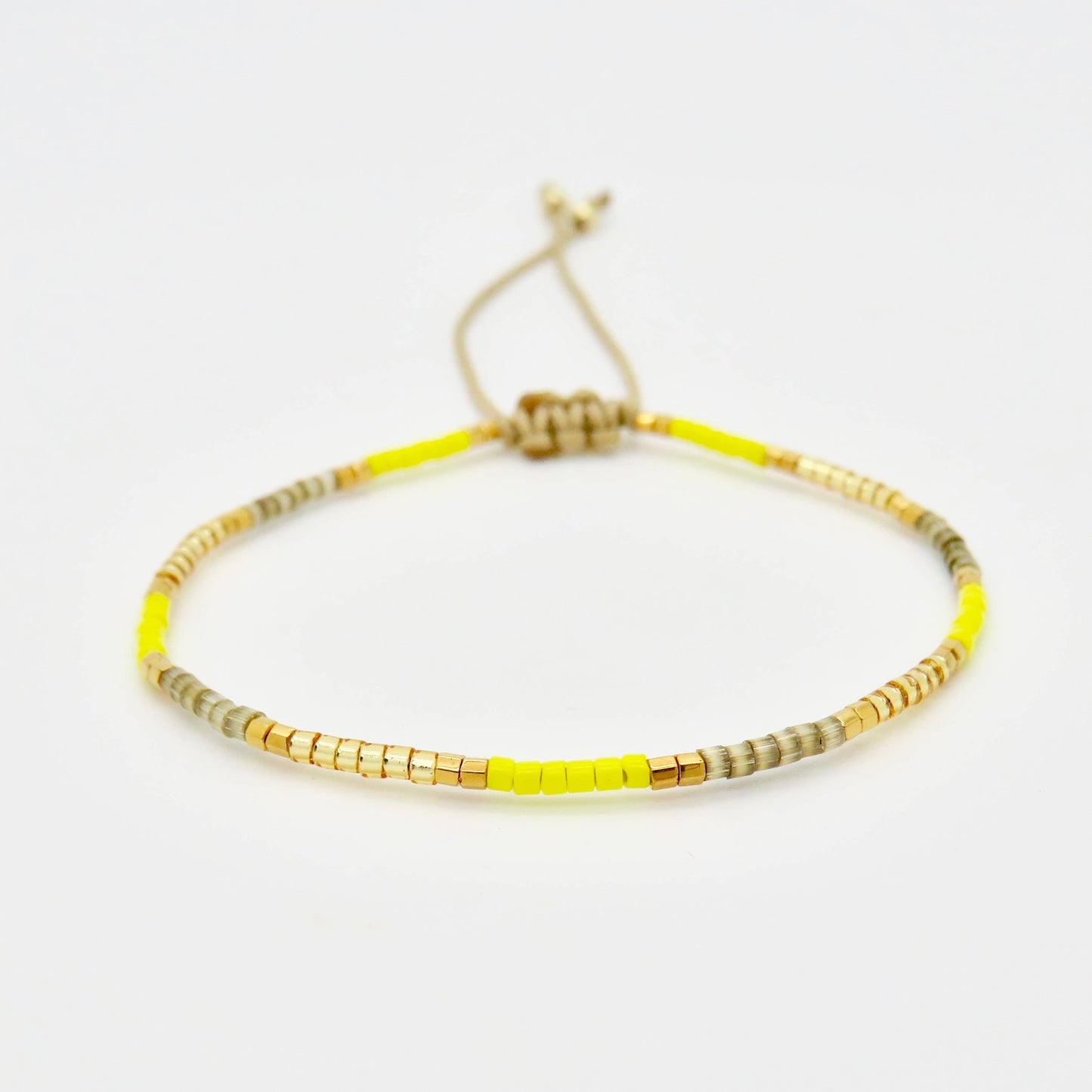 Dainty 3 Tone Bracelet - 24k Gold Plated