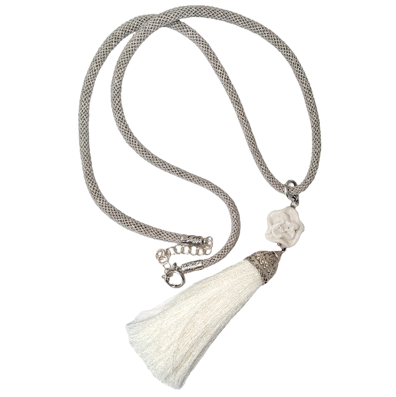 Tassel Necklace by Gail Williams